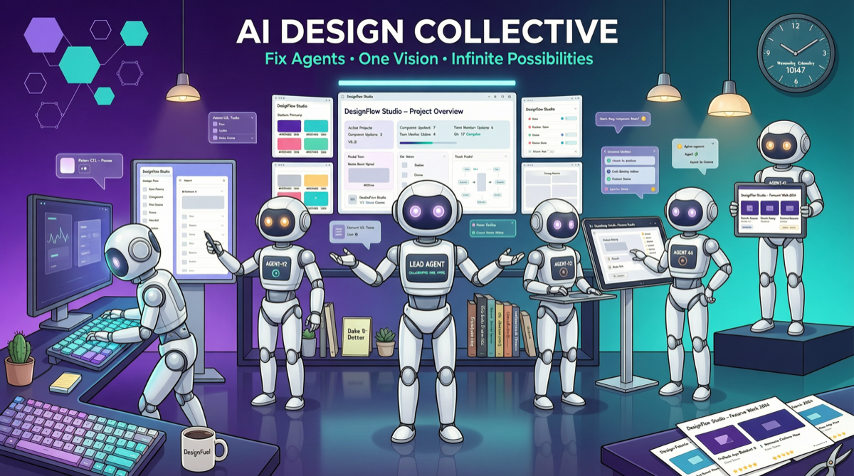 6 Agents Running a UI Design Agency: Breakdown of the $32,000/Month Autonomous Operation Experiment