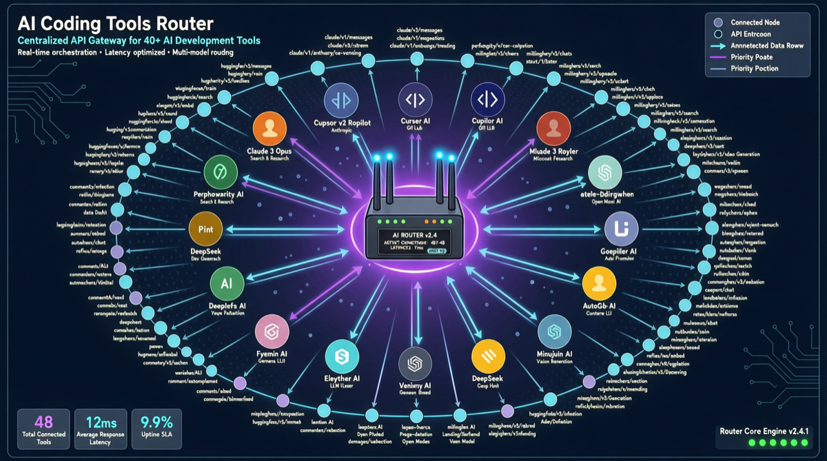 9router: An Open-Source Project Connecting Claude Code, Cursor to 40+ Free AI Backends