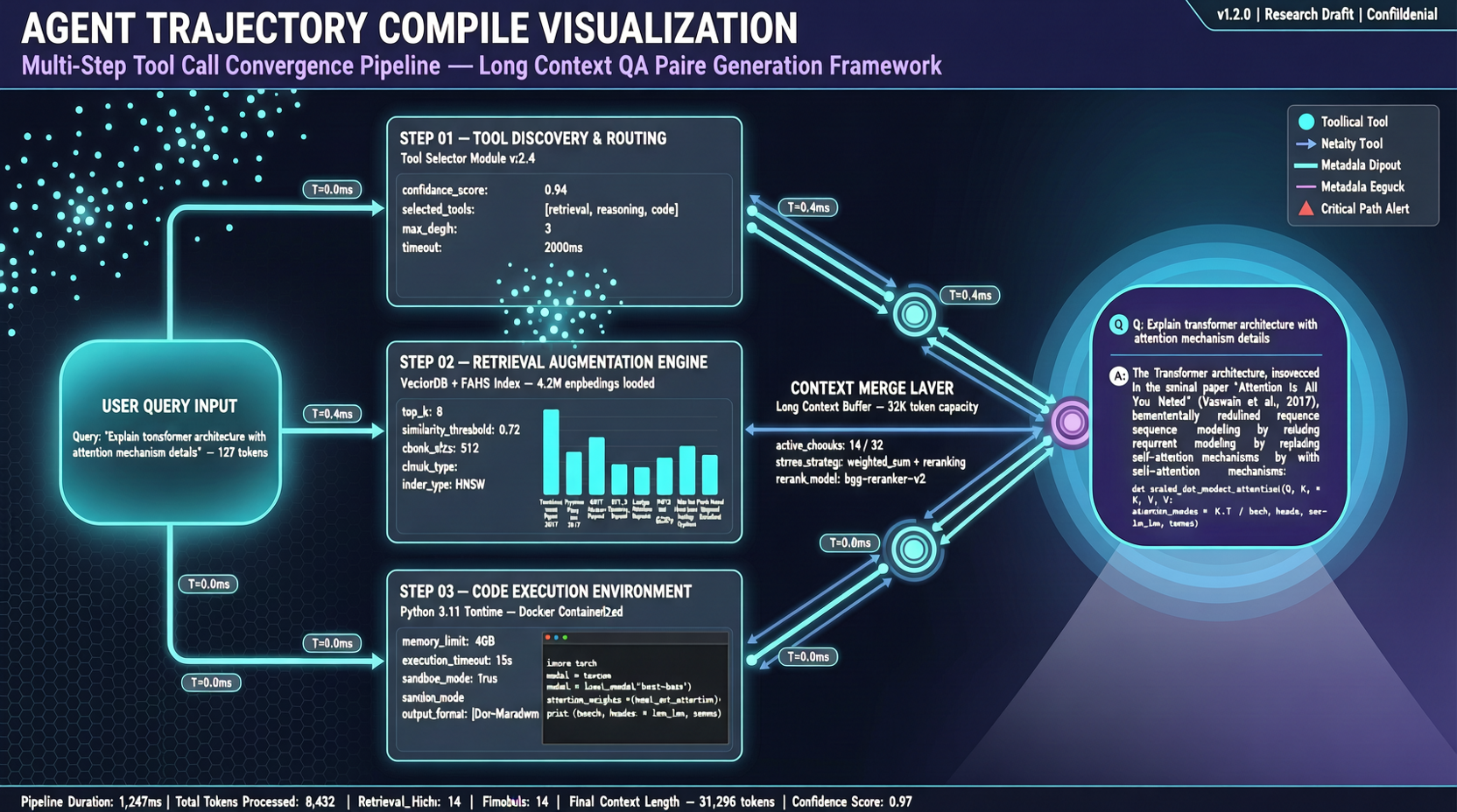 ACC: Compiling Agent Trajectories into Long-Context QA for Direct Reasoning