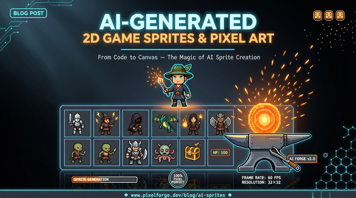 Generate Game Sprites with One Sentence: Codex Skill agent-sprite-forge Turns AI into a 2D Artist