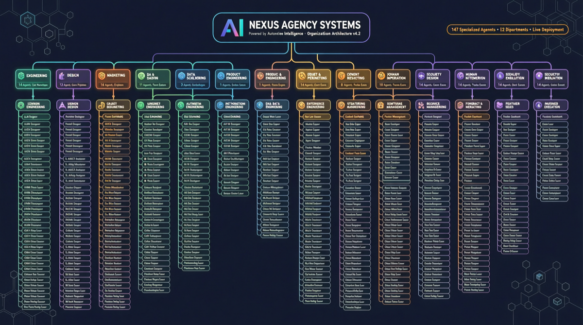 The Agency: 50K Stars in Two Weeks, 147 Professional AI Agents Forming a Virtual Company