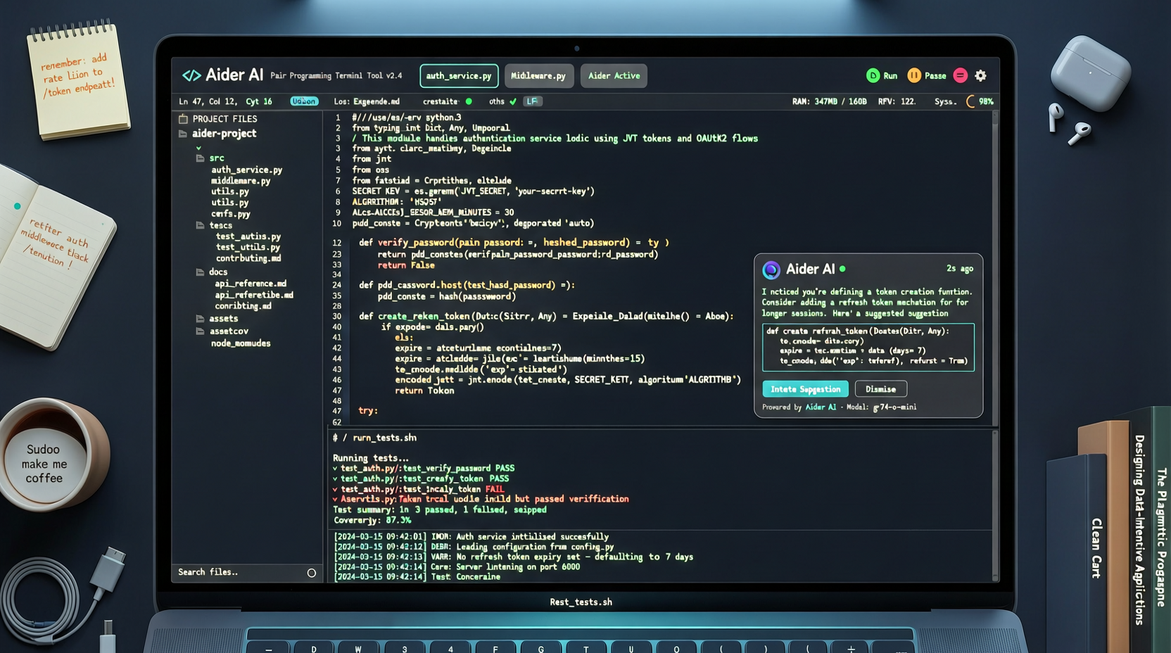 Aider at 44K Stars: Terminal-Based AI Pair Programming — Does It Actually Work?