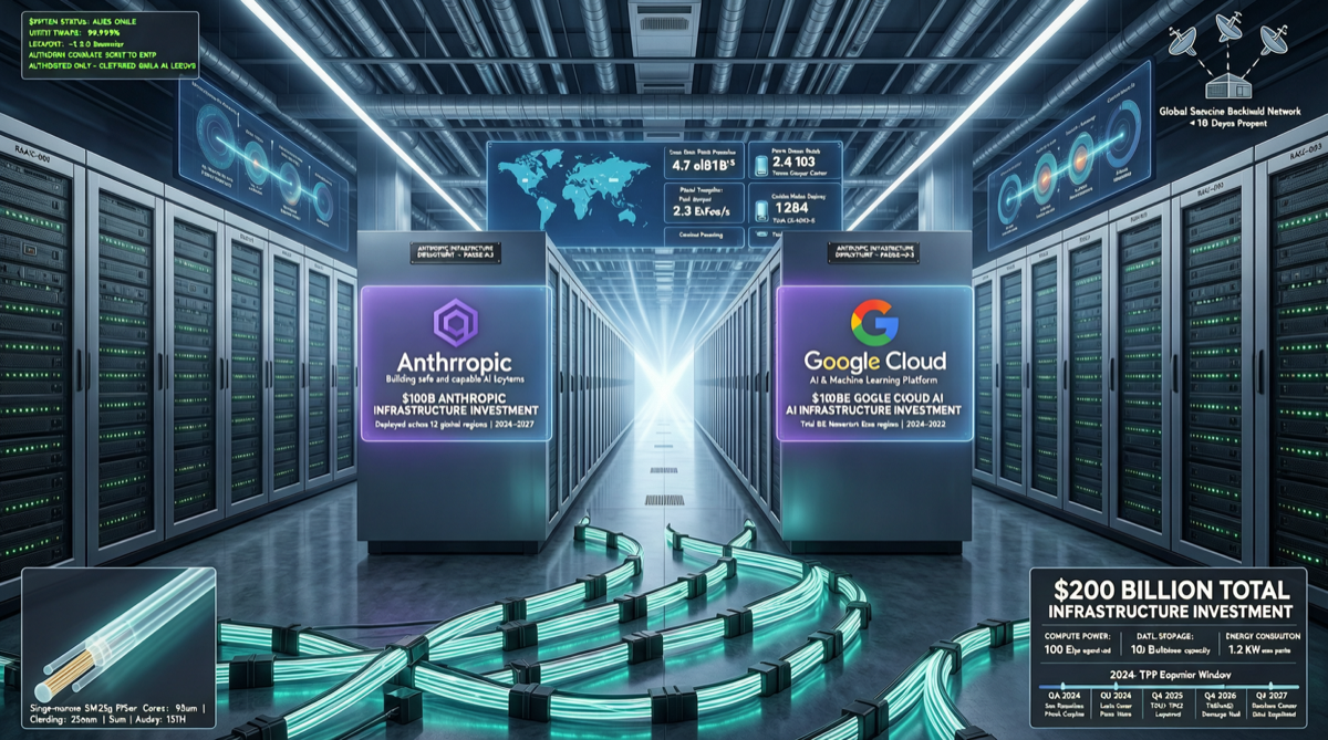 Anthropic Invests $200 Billion in Google Cloud: The AI Compute Arms Race Enters a New Era