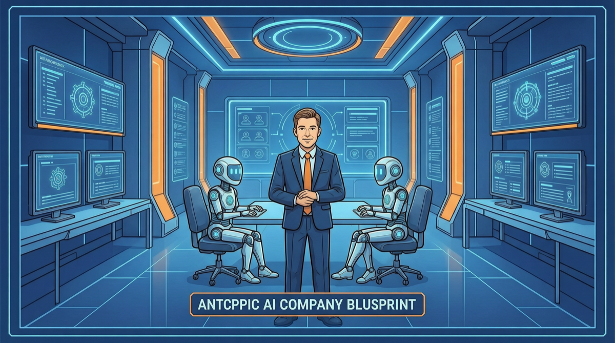 Anthropic Unveils Complete "AI Company" Blueprint: 1 Human CEO + Multi-Agent Workforce Autonomously Collaborating