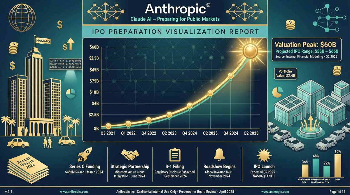 Anthropic's Valuation Sprint to $800B–$1T, Q4 IPO Push