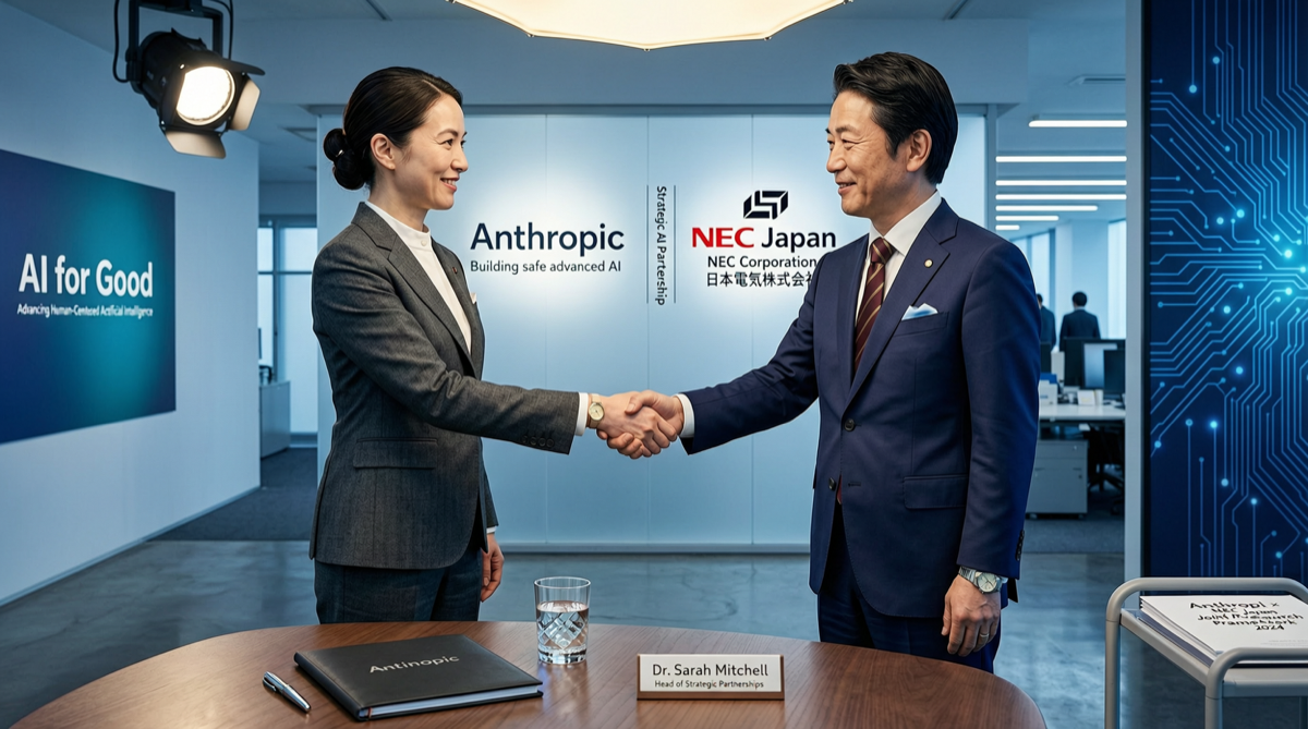 Anthropic and NEC Partner: Claude Goes to 30,000 Japanese Engineers