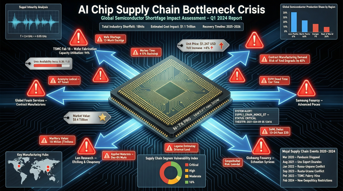 Broadcom DSP Prices Rise 20%, Lead Times Extend to 70 Weeks: AI Chip Supply Chain Bottlenecks Tighten