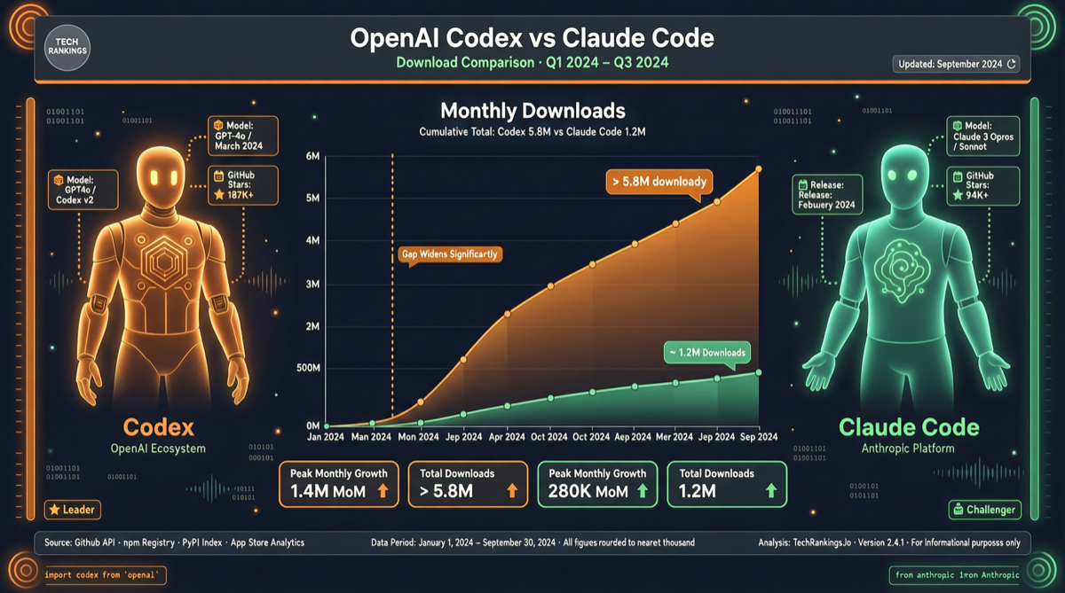 Codex Downloads Crush Claude Code: OpenAI's "Migrate to Codex" Ecosystem Grab