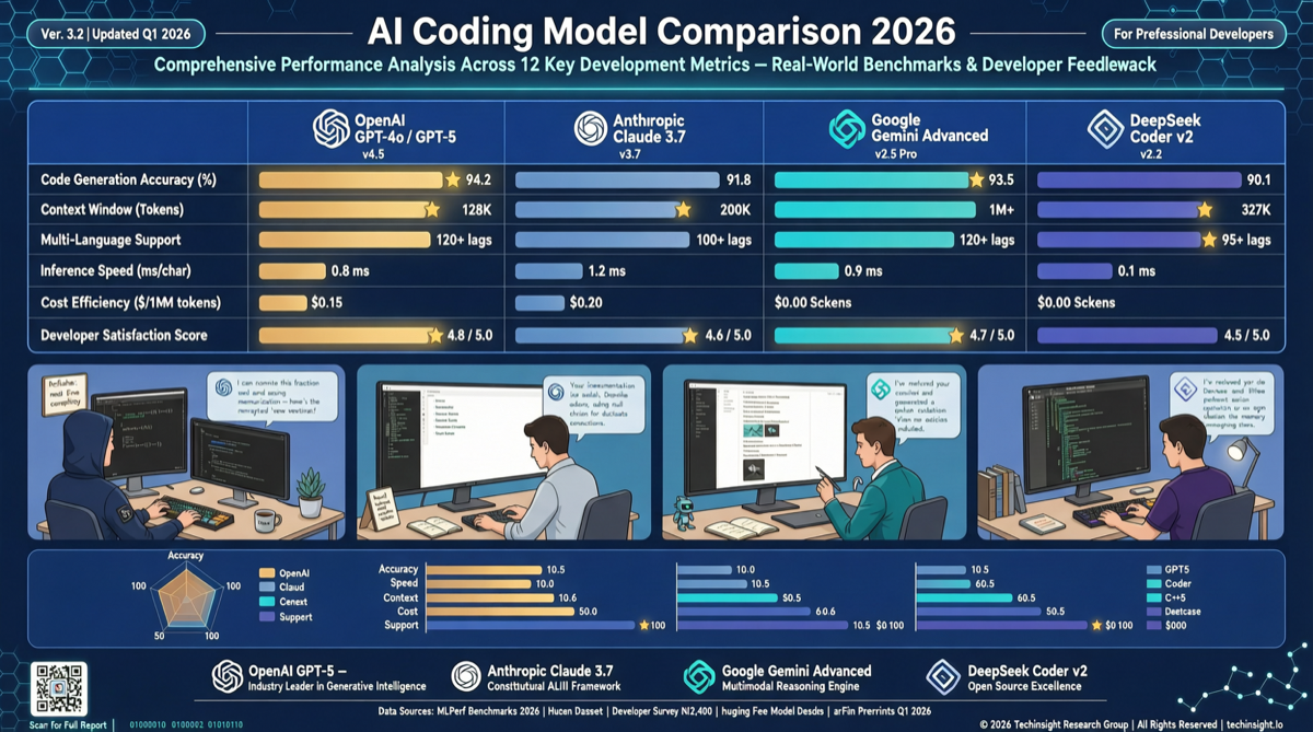AI Coding Models Showdown 2026: Which Is the Developer's Best Choice?