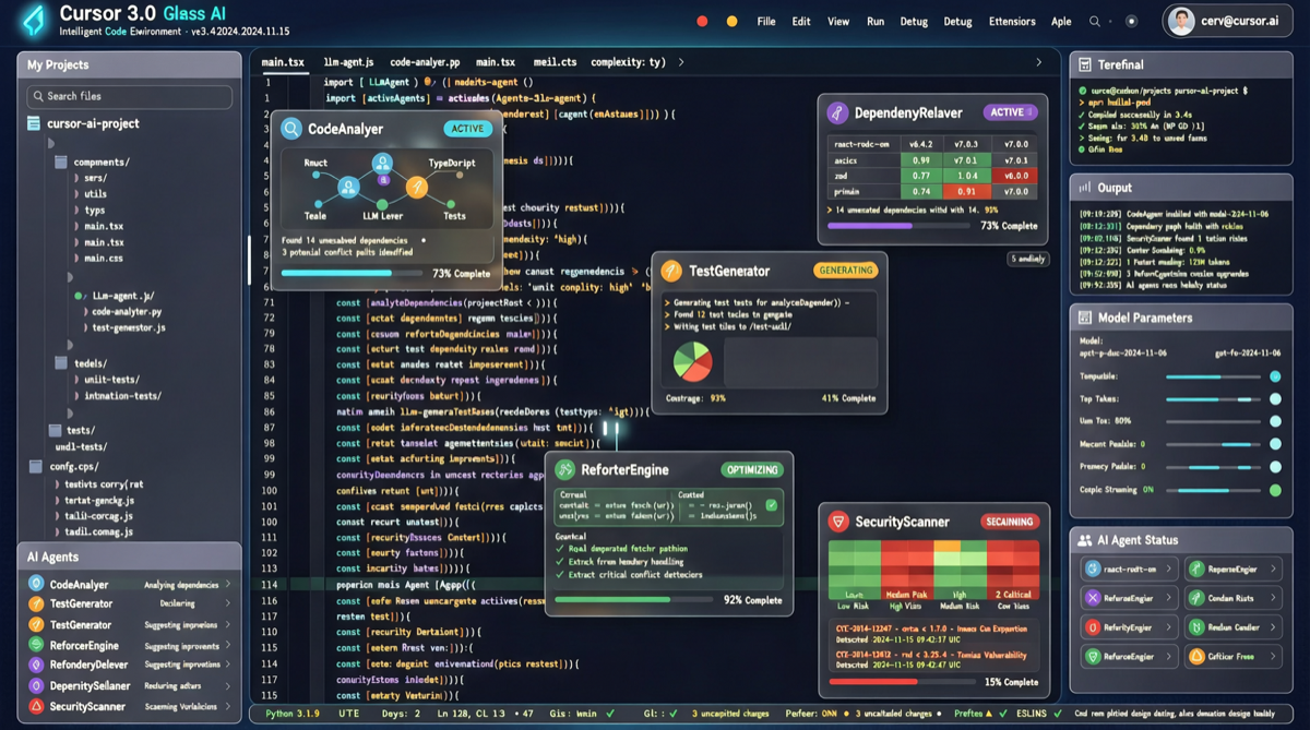 Cursor 3.0 Glass Released: AI Coding Enters the Third Era of Autonomous Agent Work