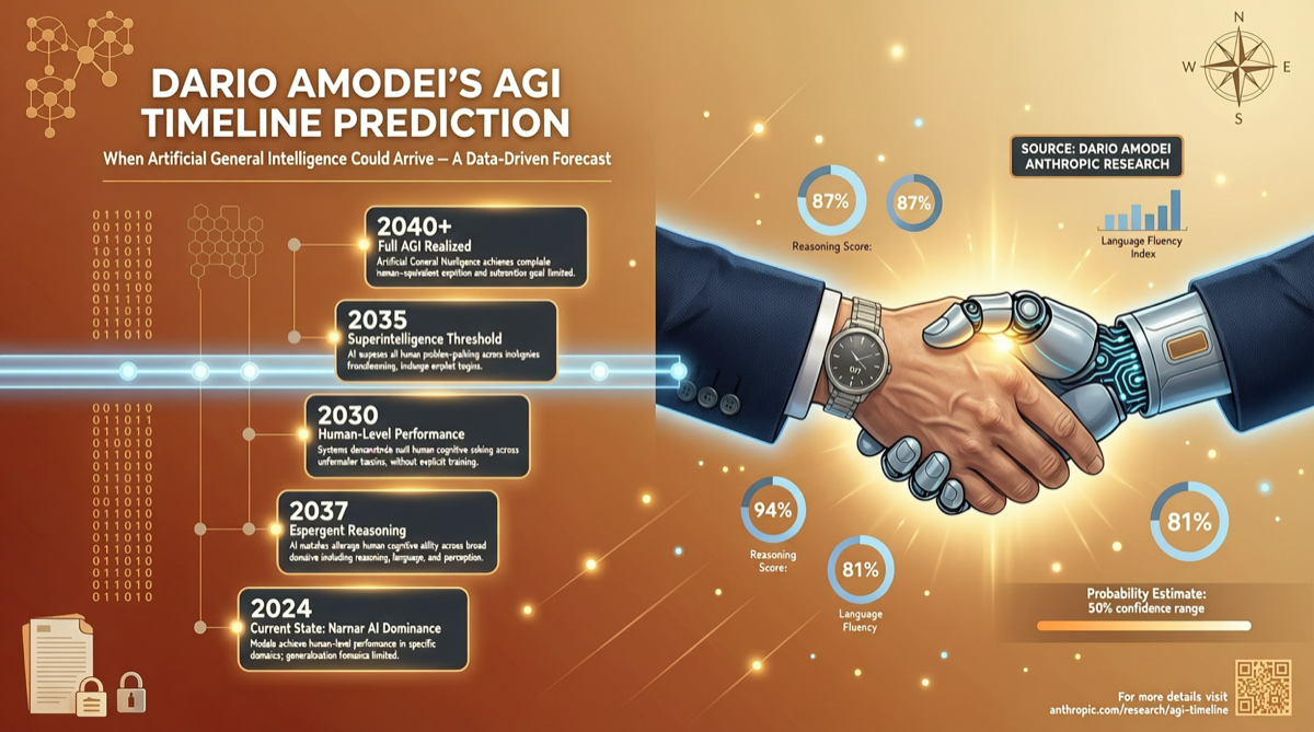 Anthropic CEO Dario Amodei Predicts: AGI Could Arrive in 6-12 Months