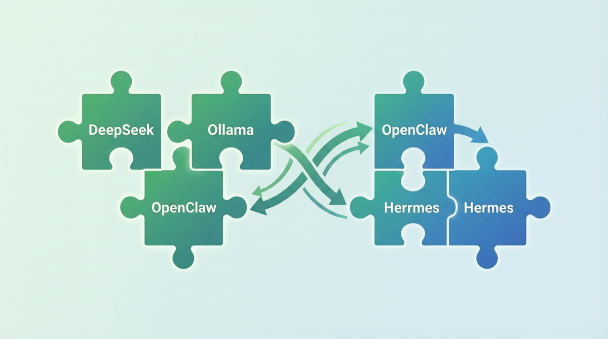 DeepSeek V4 + Ollama + OpenClaw + Hermes: Build a Free Local AI Suite at Zero Cost