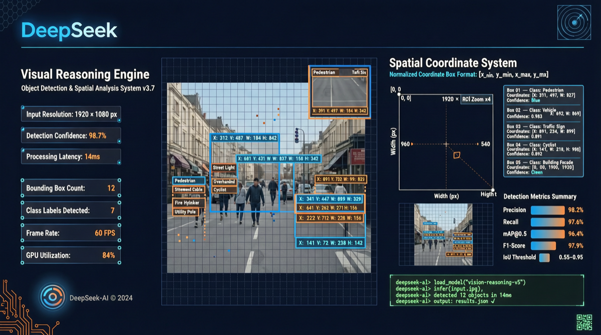 DeepSeek Launches Visual Primitive Reasoning: Multimodal No Longer "Thinking About Images in Language"