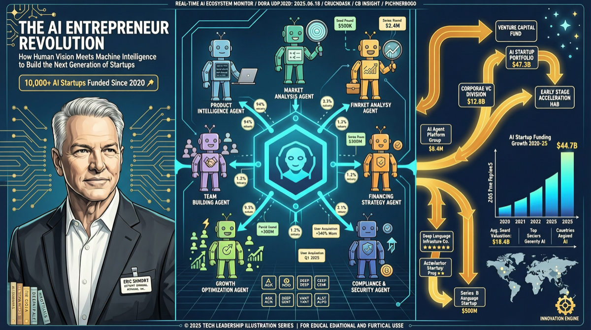 Eric Schmidt: The Easiest Way to Make Money in 2026—Found an Agentic AI Company