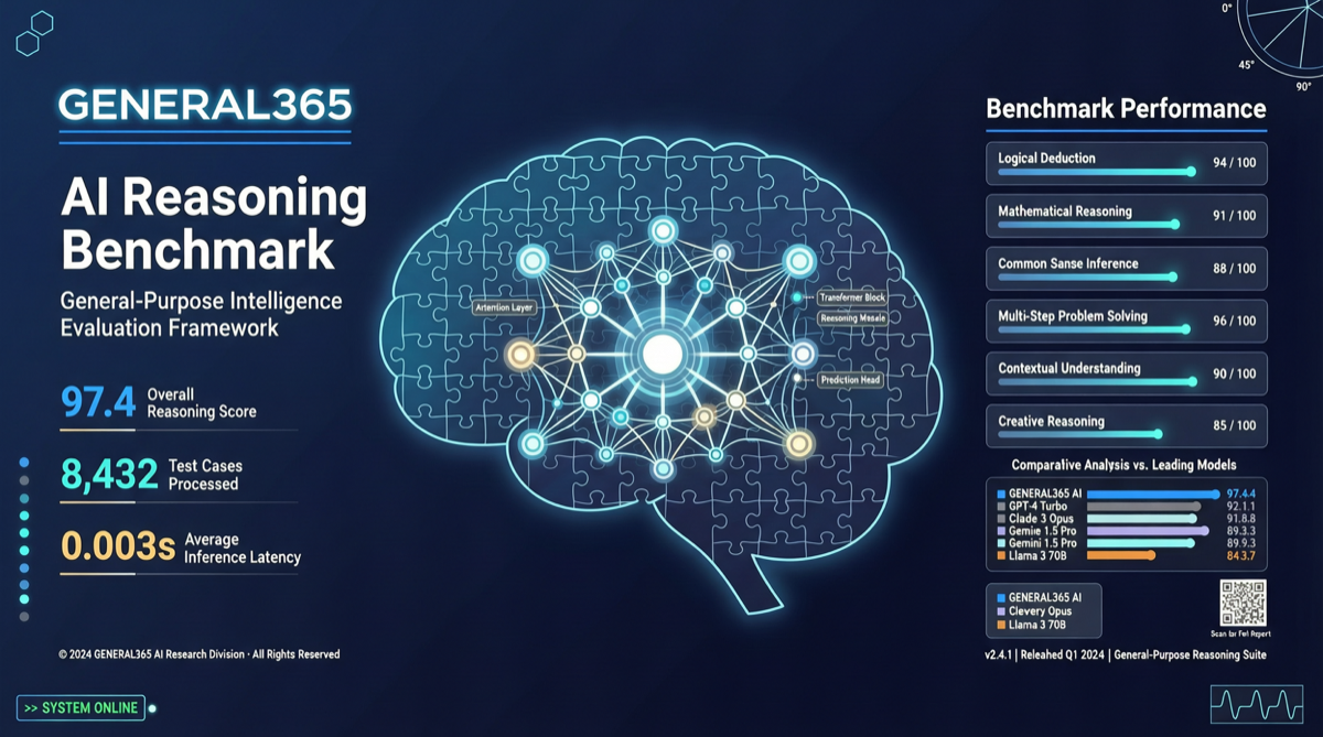 GENERAL365 Benchmark Released: A New Ruler for General Reasoning