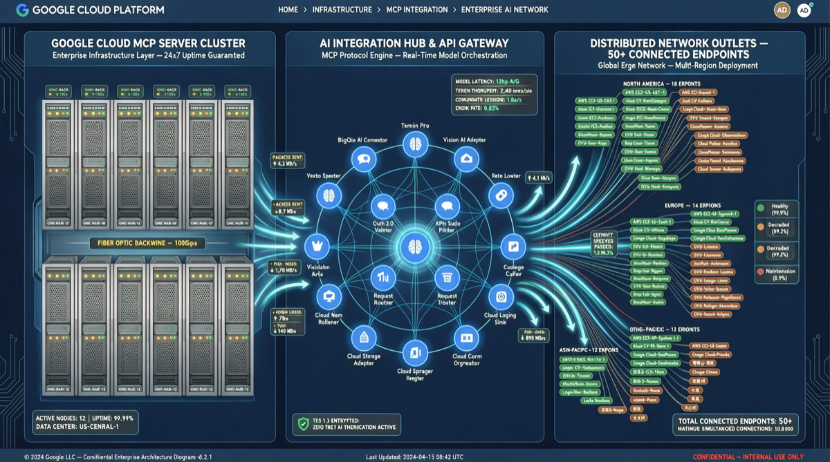 Google Cloud Drops 50+ MCP Servers at Once, Enterprise Agent Integration Hits Fast Lane