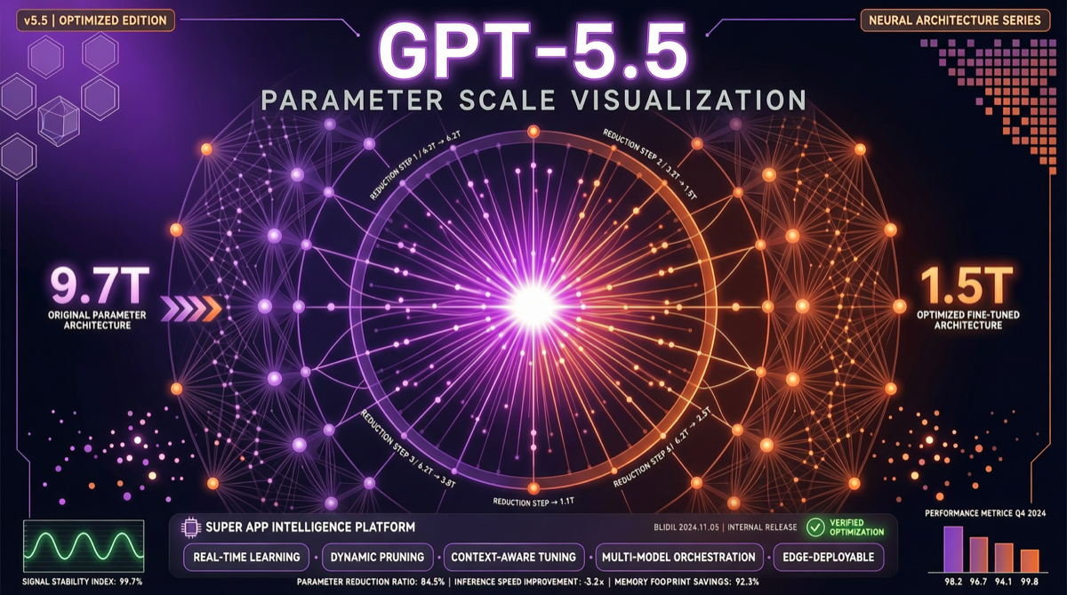 GPT-5.5 Parameter Recalibration: From 9.7T to 1.5T, What is OpenAI's Secret Weapon?