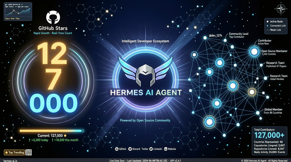 Hermes Agent Hits 127K GitHub Stars: From Chatbot to Autonomous System