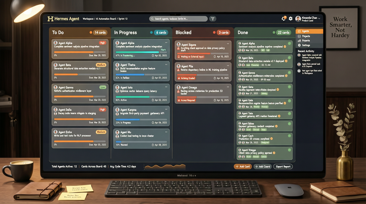 Hermes Agent v0.12.0 Launches Kanban Multi-Agent Collaboration, Desktop App Released
