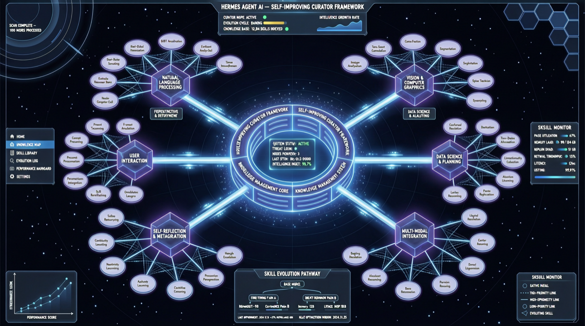 Hermes Agent v0.12.0: 133k-Star Open Source Agent Enters the "Curator" Era, 217K Lines of Code Reshape Self-Evolution
