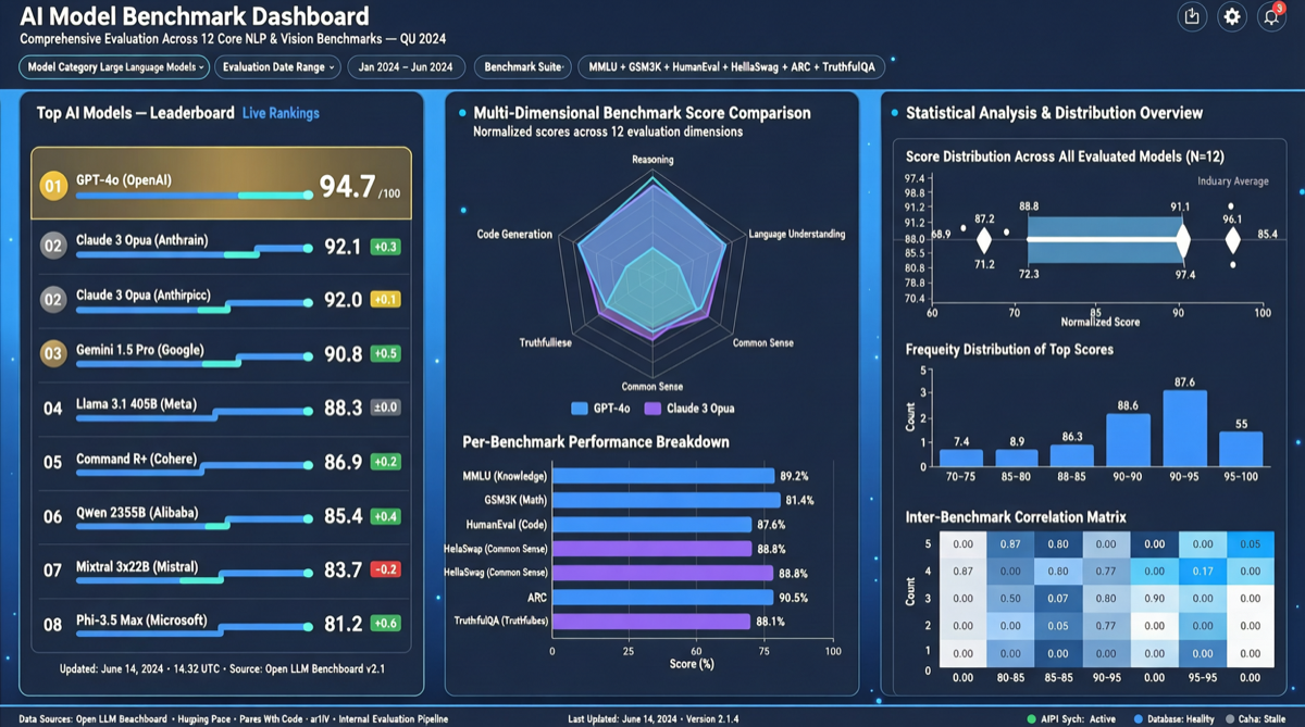 LLMStats TrueSkill Composite Leaderboard: When Single Benchmarks Are No Longer Trustworthy, AI Model Evaluation Moves to "Cross-Benchmark Consensus"