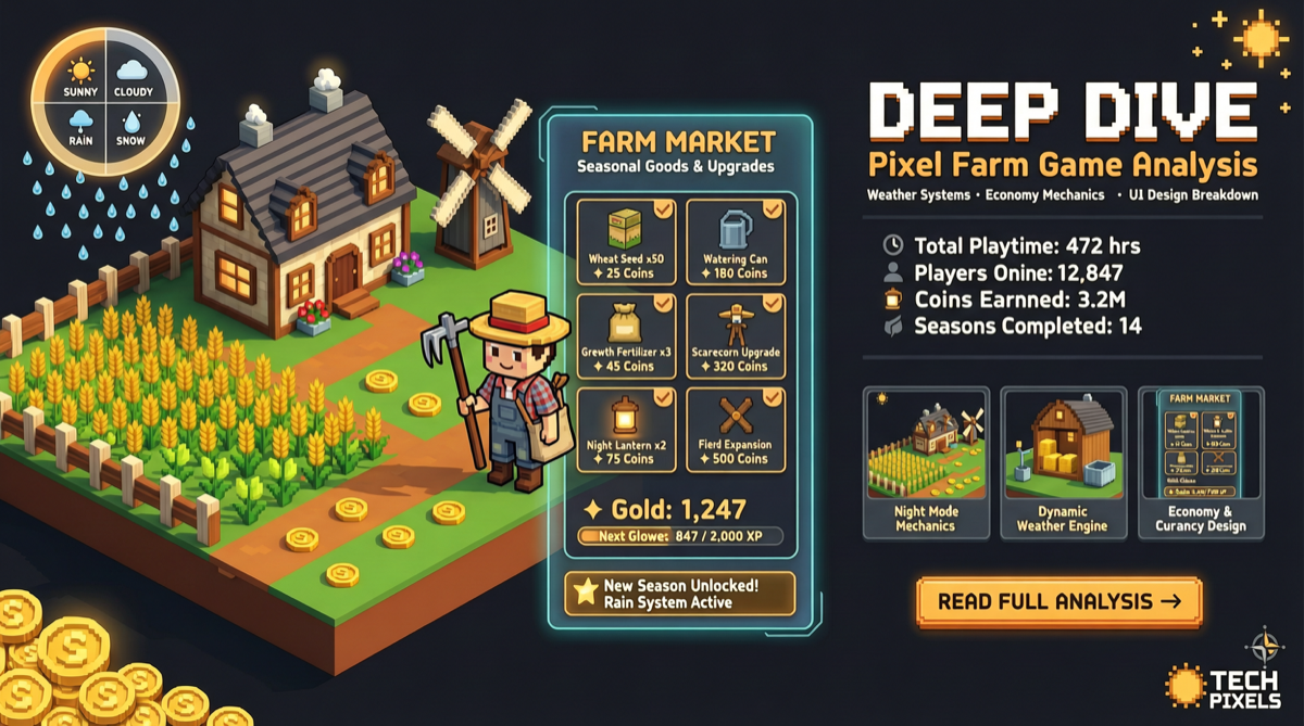 MiMo-V2.5 Pro Builds a 3D Pixel Farm Game from Architecture to Gameplay