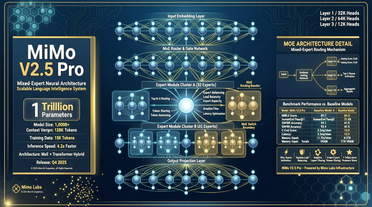 MiMo V2.5 Pro Enters Intelligence Index Top Tier: ModelBest 1T MoE Model Ambitions
