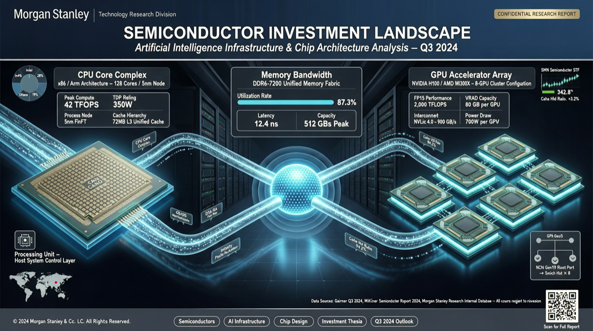 Morgan Stanley: Autonomous AI Agents Will Ignite CPU and Memory Demand, Investment Opportunities Beyond GPUs