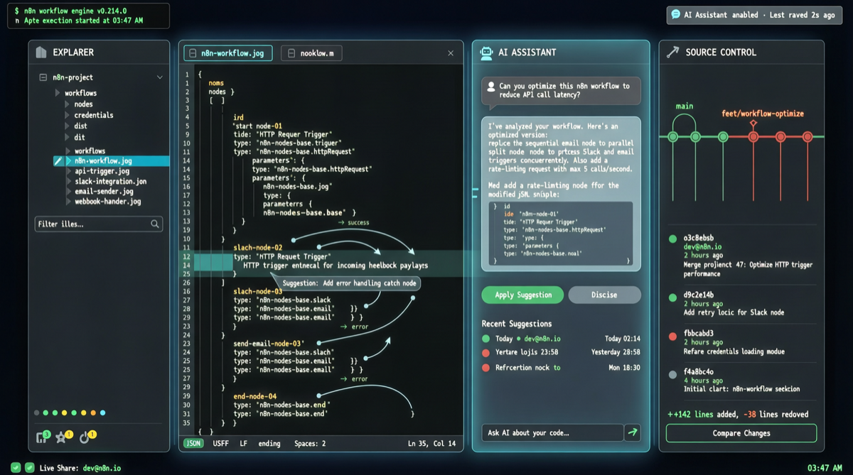 n8n Atom: Managing Automation Workflows Like Code in VS Code