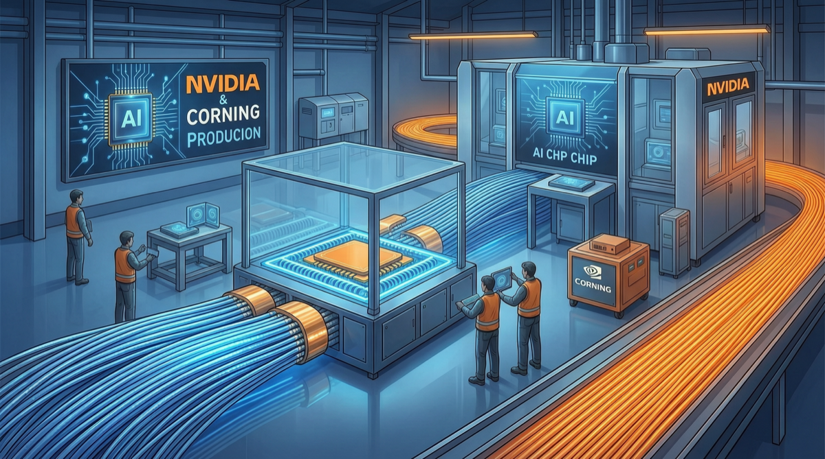 NVIDIA Partners with Corning for Major AI Infrastructure Manufacturing Expansion in New York: Vertical Integration from Chips to Fiber