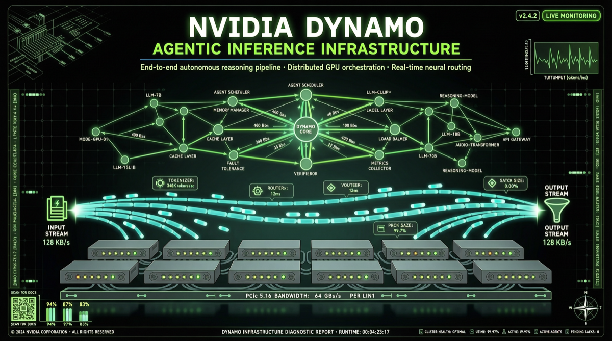 NVIDIA Dynamo Redesigns AI Inference Stack: Rebuilding Infrastructure for the Agent Era