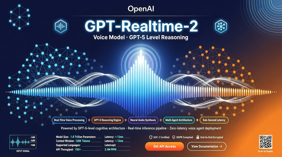 OpenAI Drops Three Realtime Voice Models: GPT-Realtime-2 Brings GPT-5-Level Reasoning to Voice Agents