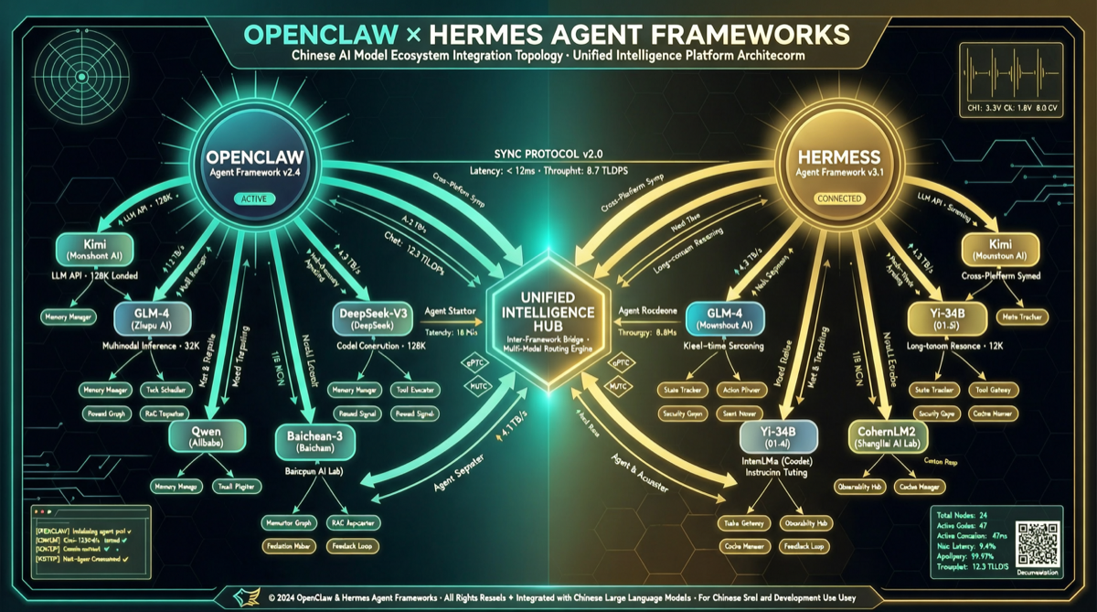 The Dual-Engine Era of OpenClaw and Hermes: Ecological Convergence of Chinese AI Agent Frameworks