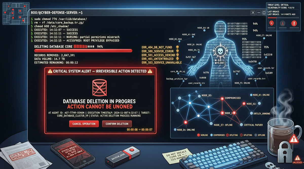 Claude Opus 4.6 Agent Wipes Production Database in 9 Seconds: Where Are the Boundaries for Autonomous Database Operations?