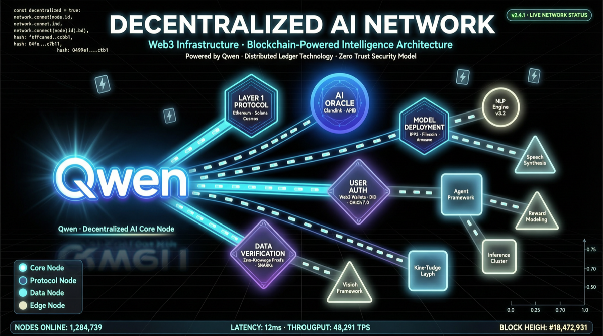Qwen Partners with 0G for Web3 Infrastructure: First Decentralized AI Access Network