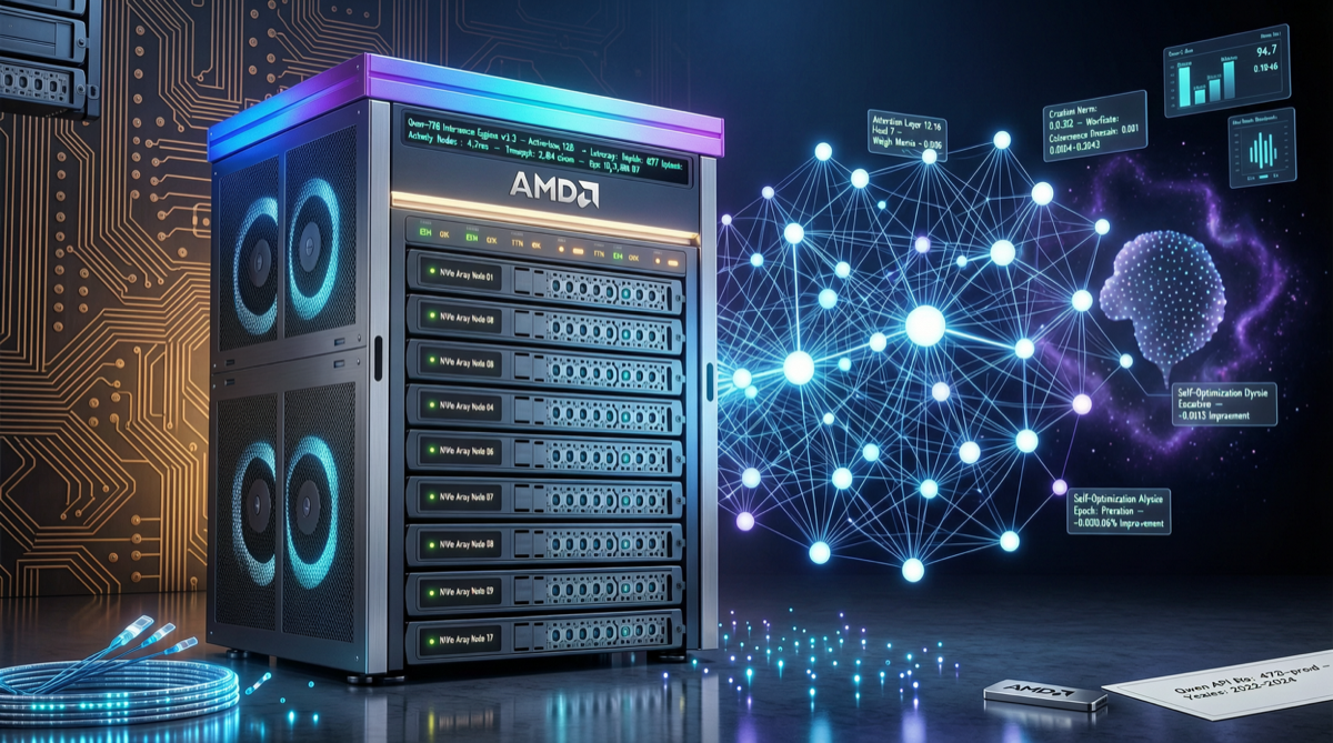 Qwen3.6 27B Self-Optimizes on Home Server: Recursive Evolution from 2.3 to 84.3 tok/s in 26 Hours