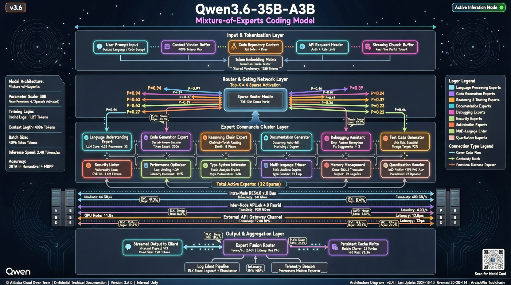 Qwen3.6-35B-A3B: 3B Active Parameters Getting Close to 397B-Class Coding Performance