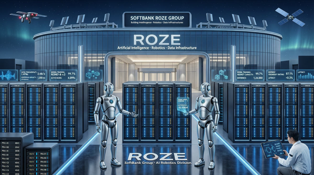 SoftBank Plans AI Robotics Company Roze, Targeting $100B Valuation for US IPO