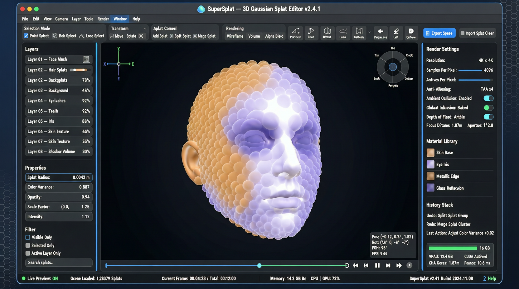 SuperSplat: 3D Gaussian Splat Editor — Open Source Community's New Spatial Computing Tool