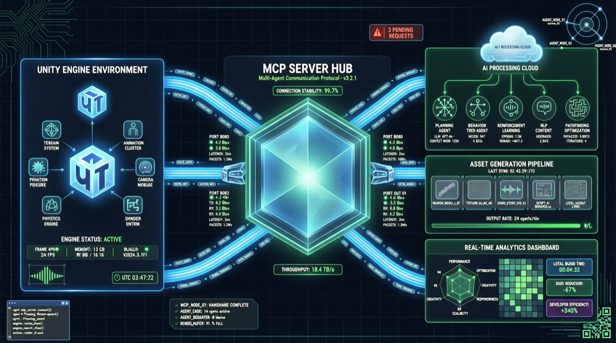Unity AI Open Beta: Game Engine Native Agent Toolchain, MCP Server Direct Third-Party AI Connection
