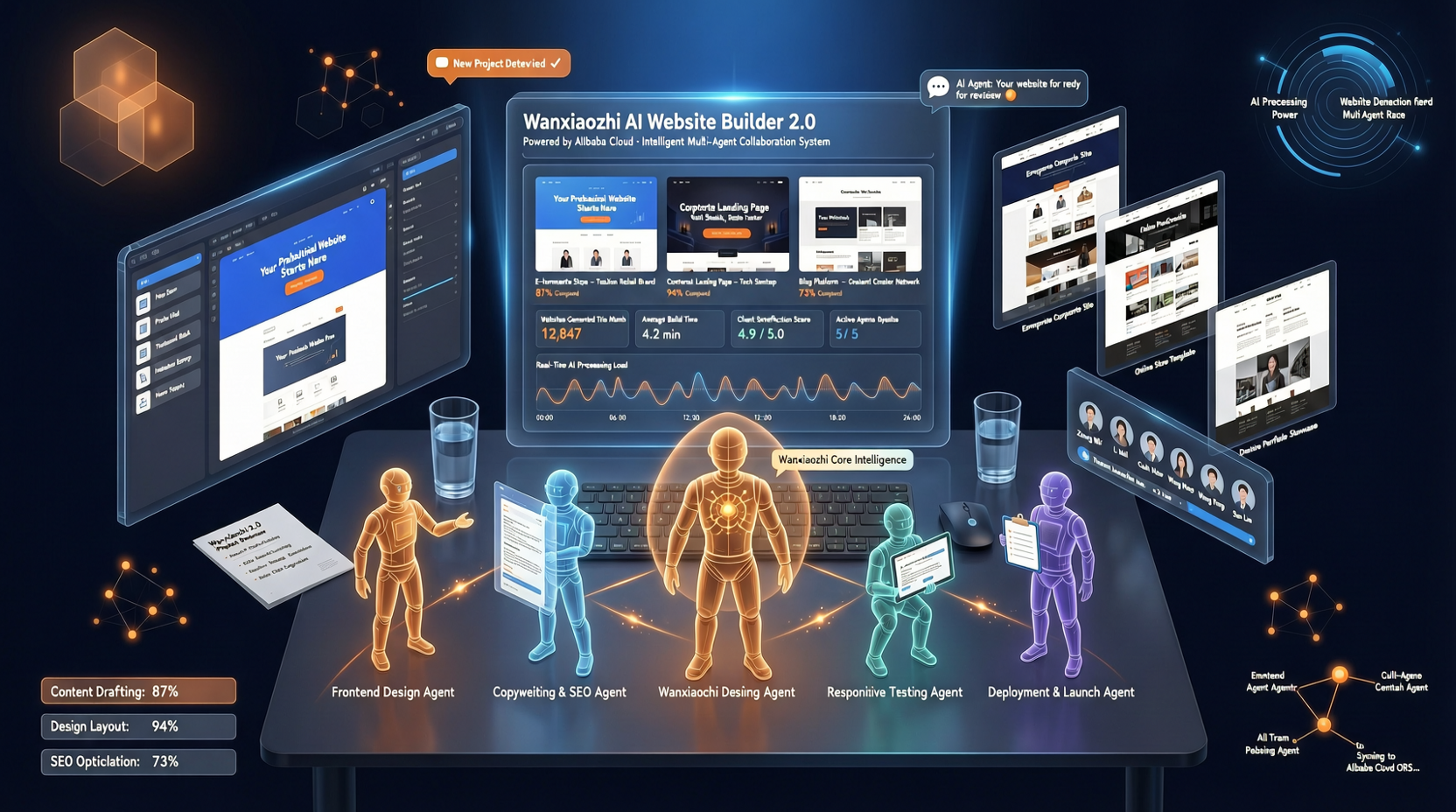 Alibaba Cloud Wanxiaozhi 2.0 Launched: AI Website Building Shifts from Single-Prompt Page Generation to End-to-End Multi-Agent Collaboration