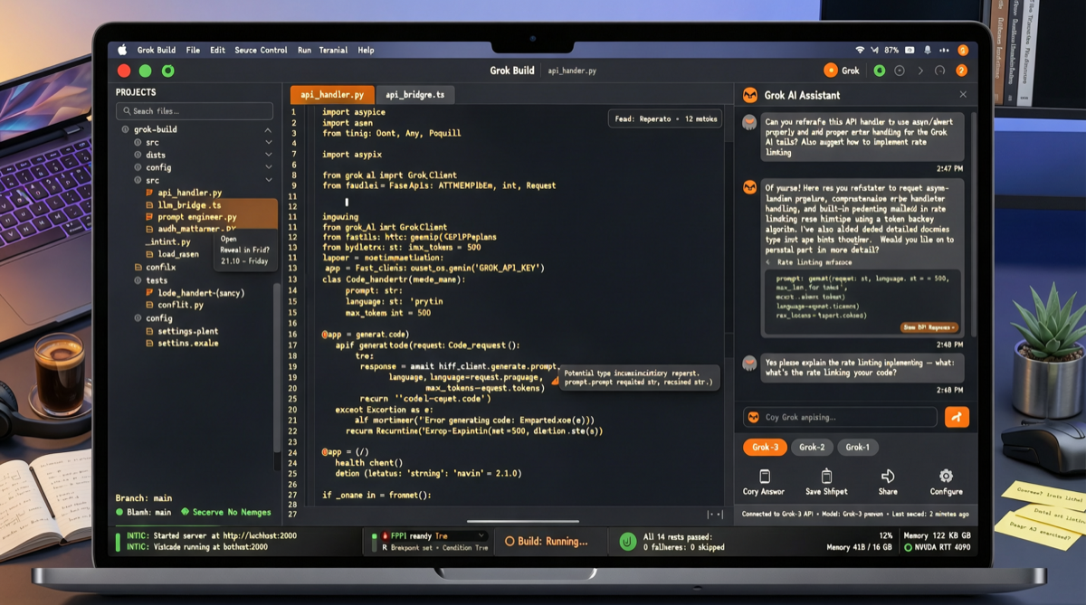 xAI Grok Build: Desktop Coding App Coming, But Can It Beat Cursor?